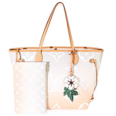 Louis Vuitton Brume Monogram Giant By The Pool Canvas Neverfull MM Handbag id