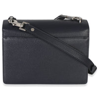 Saint Laurent Navy Grained Calfskin Medium Monogram Sunset Bag Handbag 4