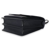 Saint Laurent Navy Grained Calfskin Medium Monogram Sunset Bag Handbag 6