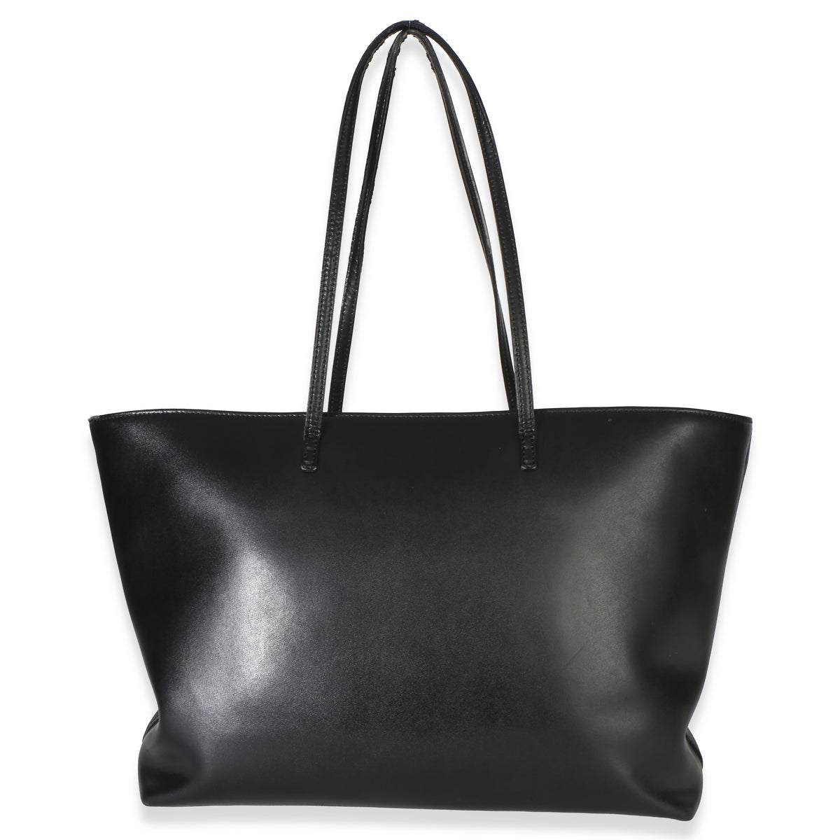 Fendi Black Vitello Monster Medium Roll Tote Handbag 4