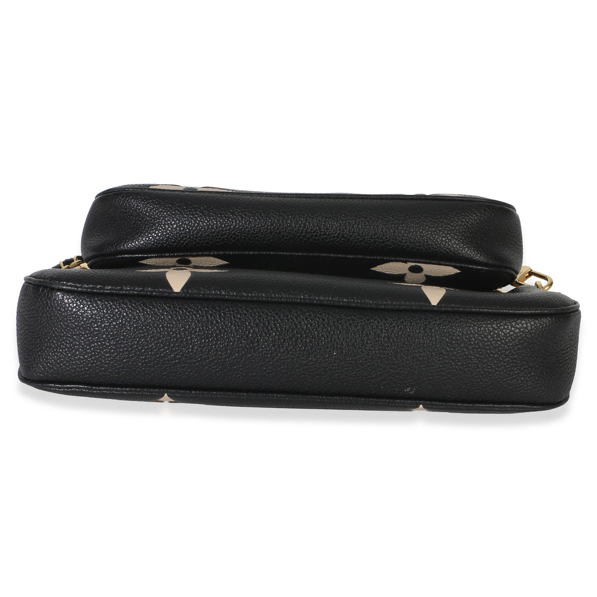 Louis Vuitton Beige Black Monogram Empreinte Multi Pochette Accessoires Handbag 5