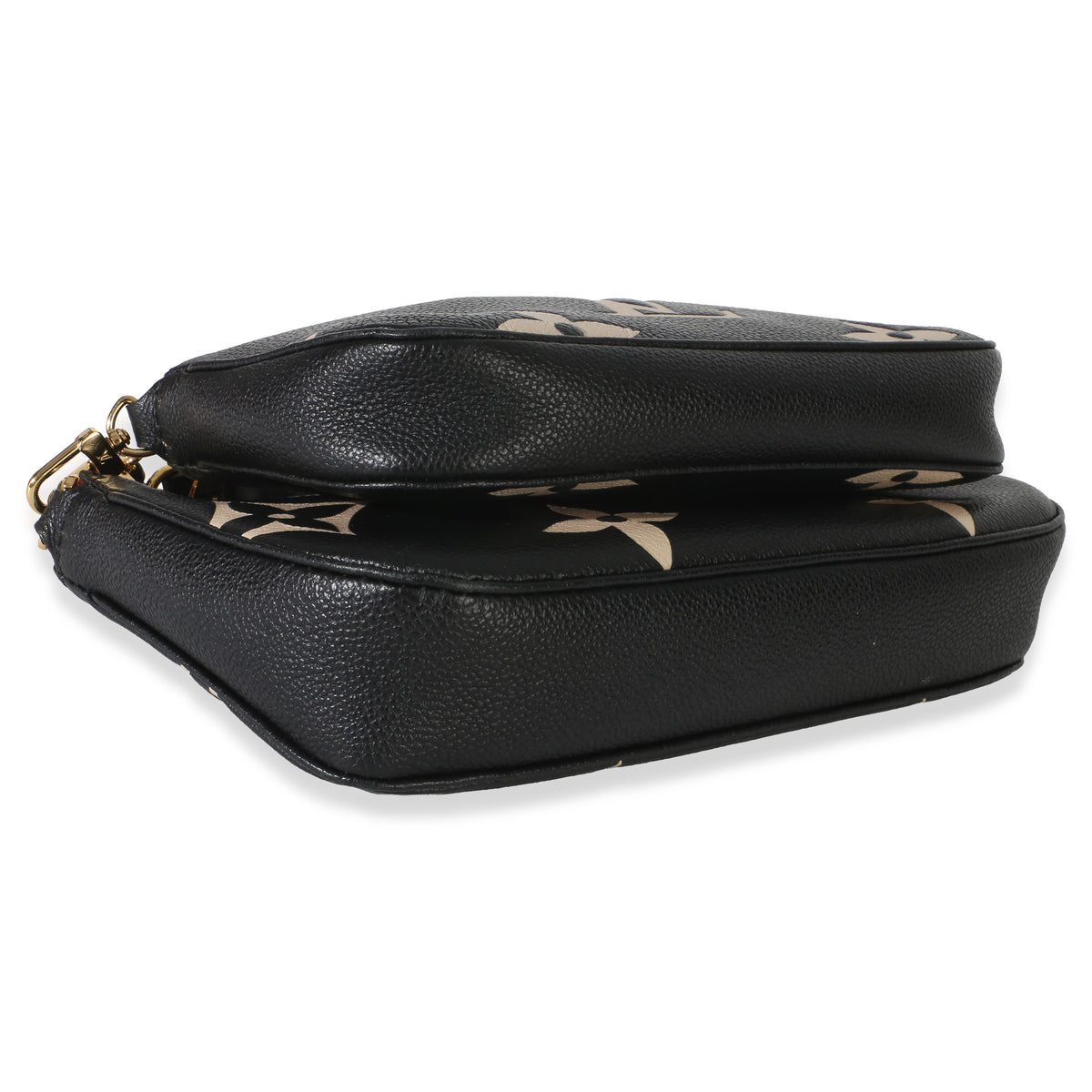 Louis Vuitton Beige Black Monogram Empreinte Multi Pochette Accessoires Handbag 7