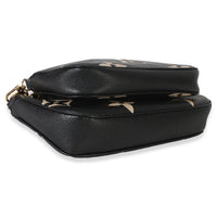 Louis Vuitton Beige Black Monogram Empreinte Multi Pochette Accessoires Handbag 7