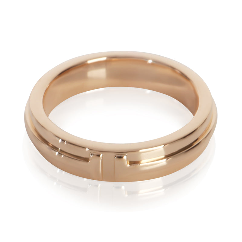 Tiffany & Co. Rose Gold  Tiffany T Narrow Ring fv