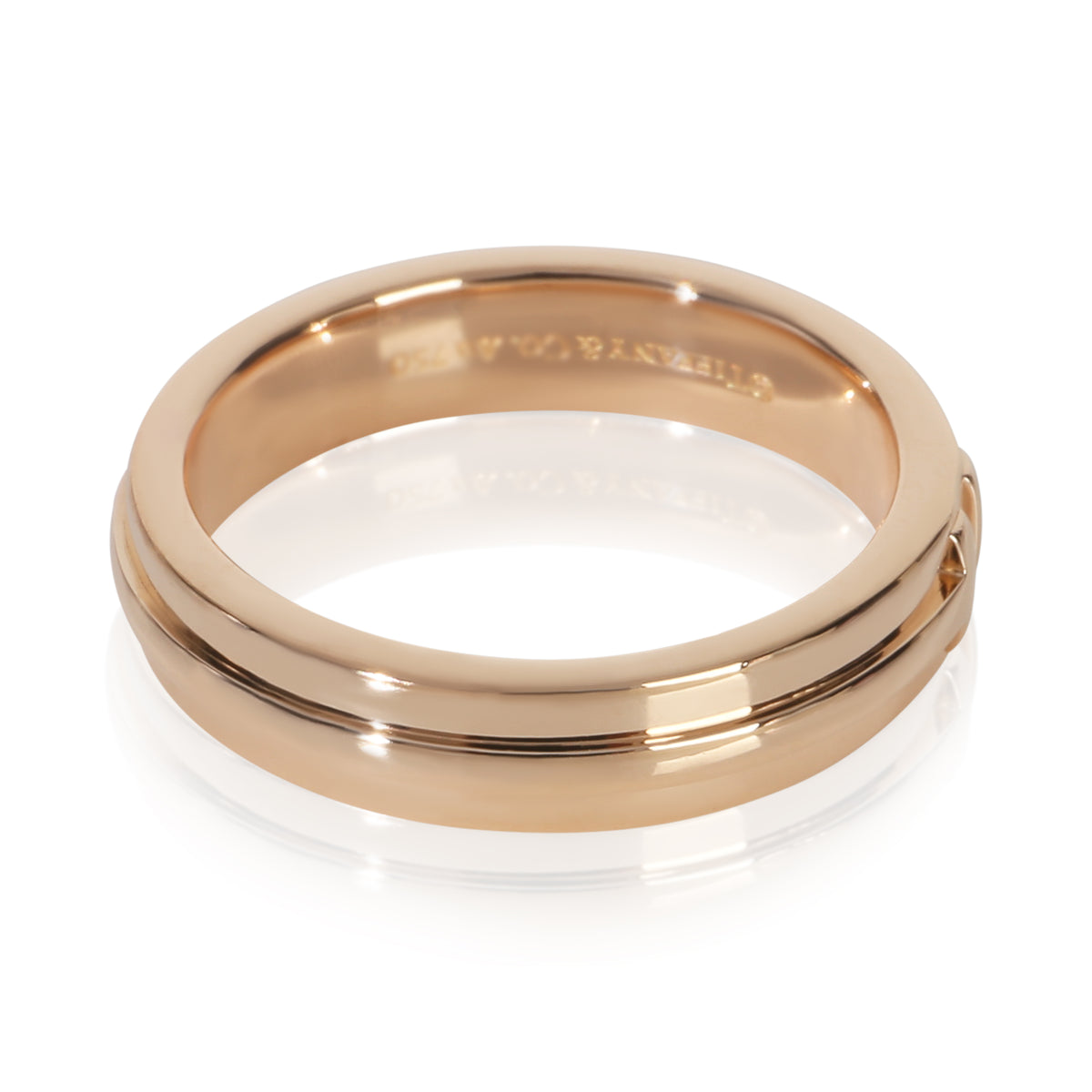 Tiffany & Co. Rose Gold  Tiffany T Narrow Ring sv