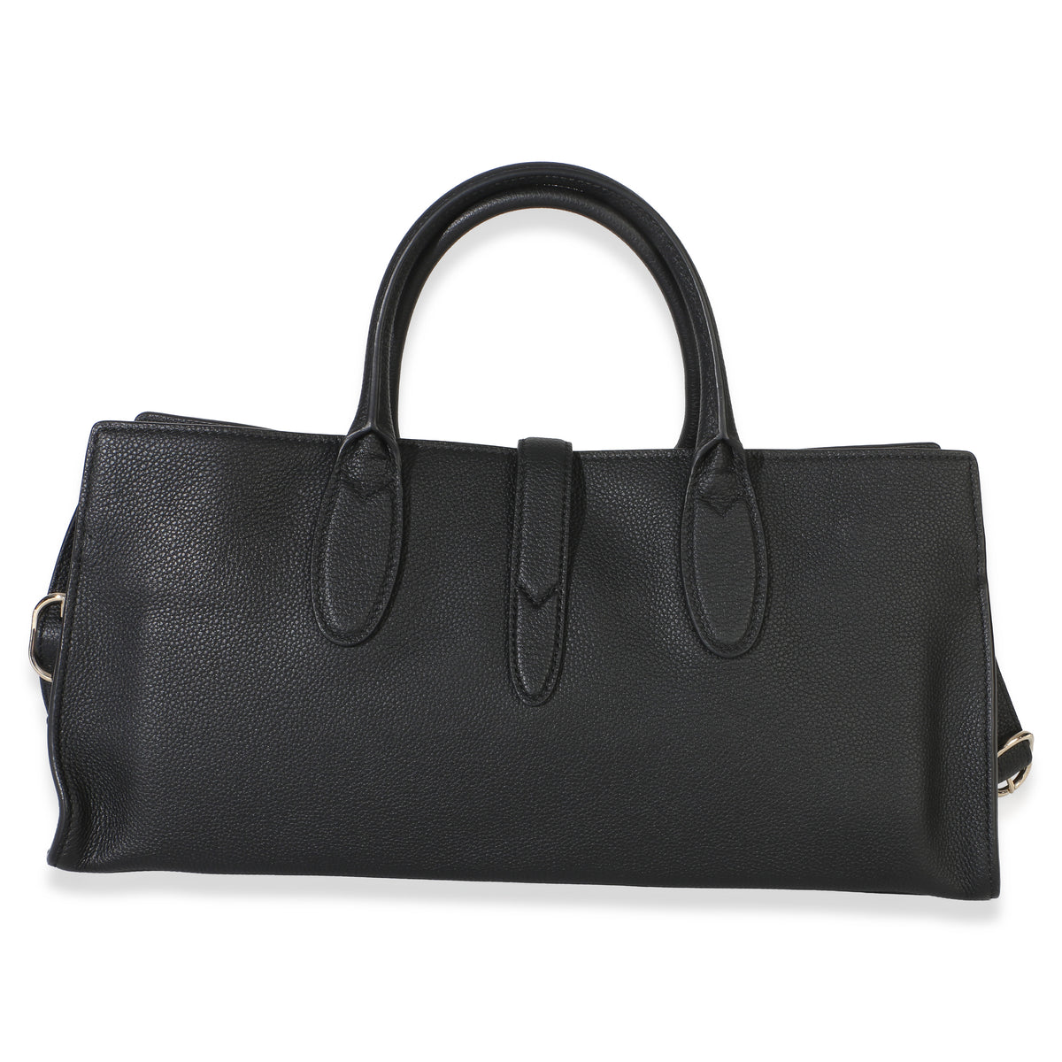 Gucci Black Pebbled Calfskin Medium Jackie Tote Bag Handbag 4