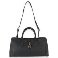 Gucci Black Pebbled Calfskin Medium Jackie Tote Bag Handbag 8