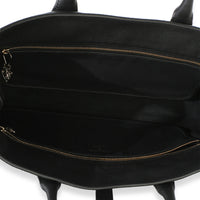 Gucci Black Pebbled Calfskin Medium Jackie Tote Bag Handbag 9