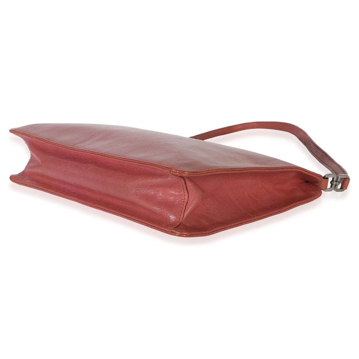 Prada Vintage Pink Bufalino Chic Pochette Handbag 6