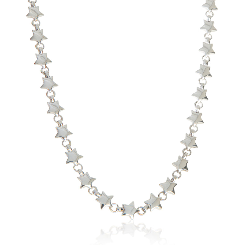 Tiffany & Co. Sterling Silver  Star Necklace fv