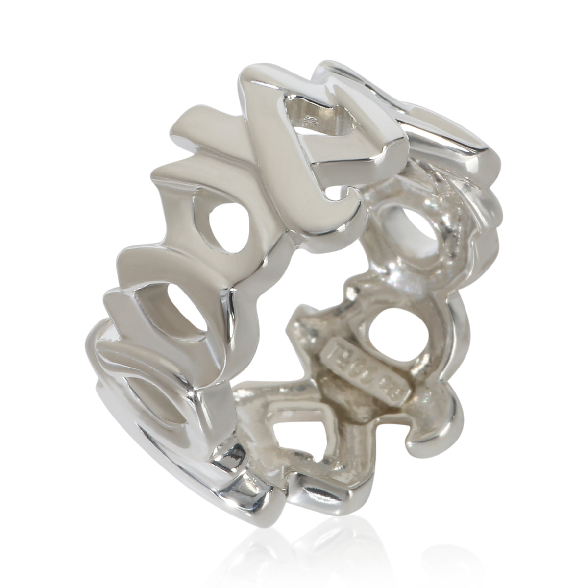 Tiffany & Co. Sterling Silver  Paloma Picasso Vintage XO Ring pv