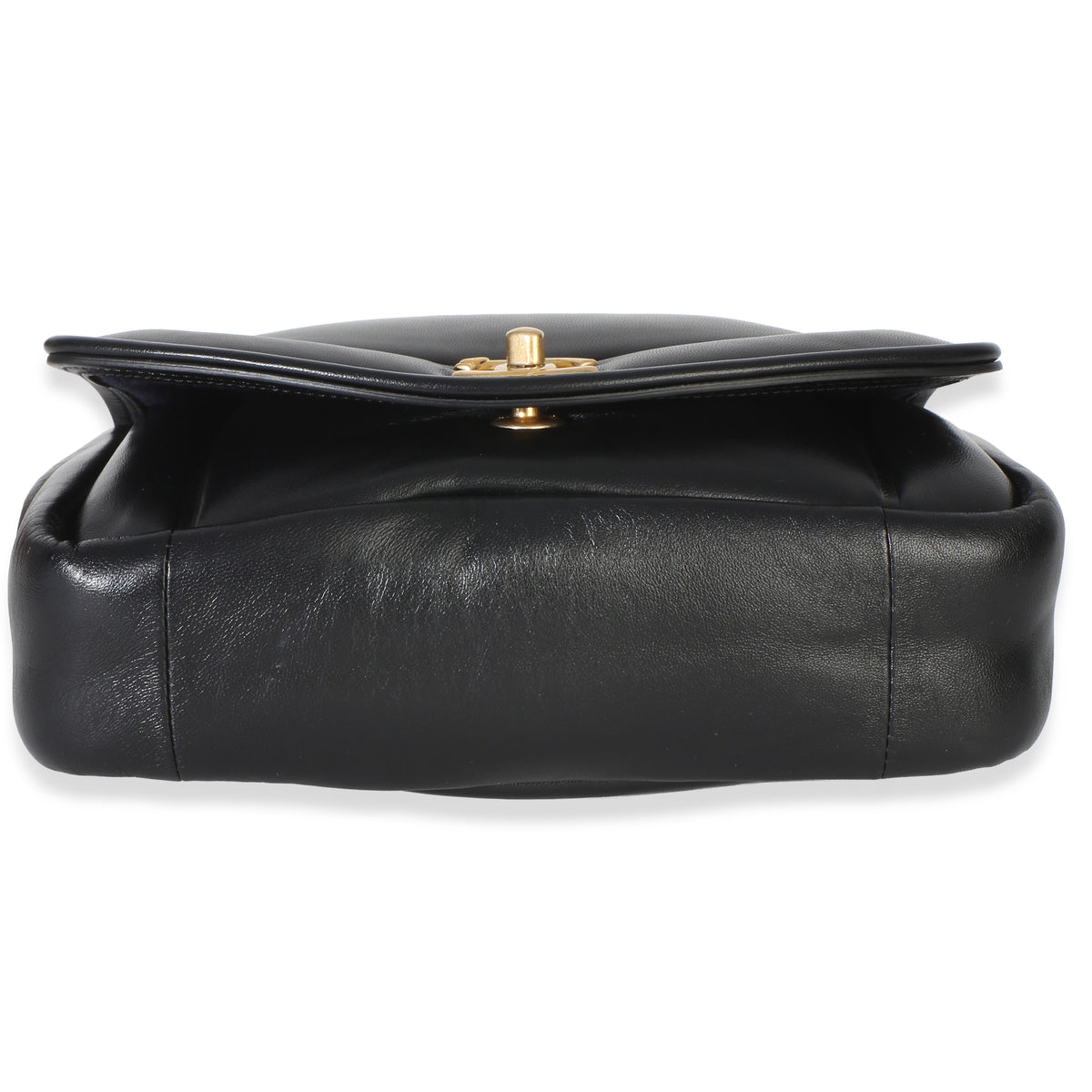 Chanel Black Lambskin Medium Simply Flap Bag Handbag 6