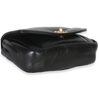 Chanel Black Lambskin Medium Simply Flap Bag Handbag 8