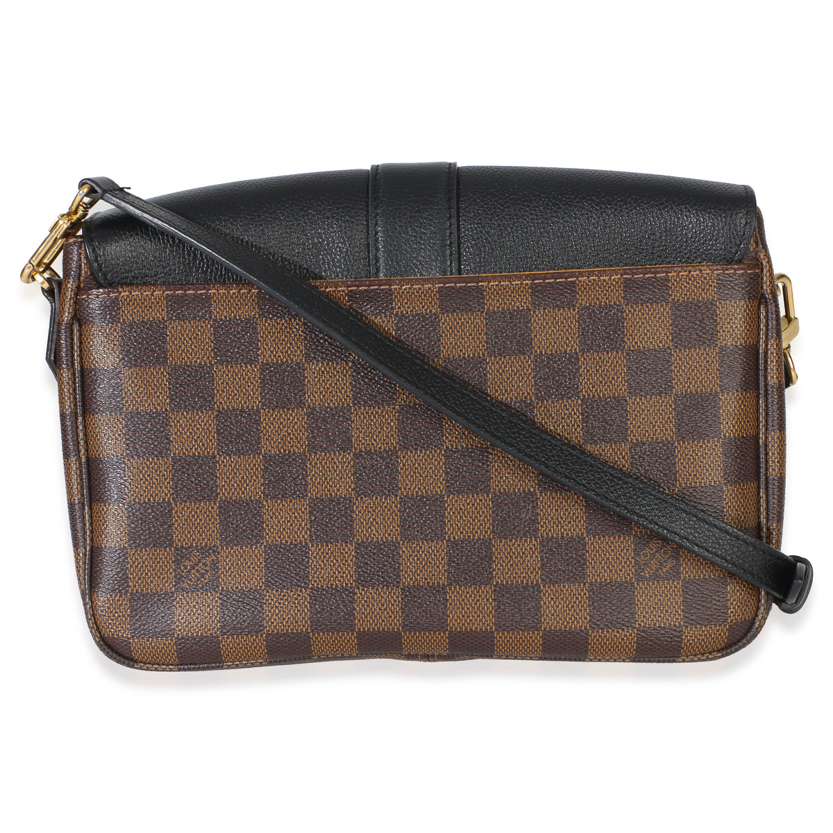 Louis Vuitton Black Damier Ebene Canvas Clapton PM Handbag 4