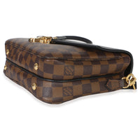 Louis Vuitton Black Damier Ebene Canvas Clapton PM Handbag 6