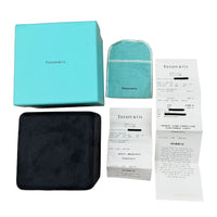 Tiffany & Co. White Gold Diamond Tiffany T Narrow Hinged Bracelet box