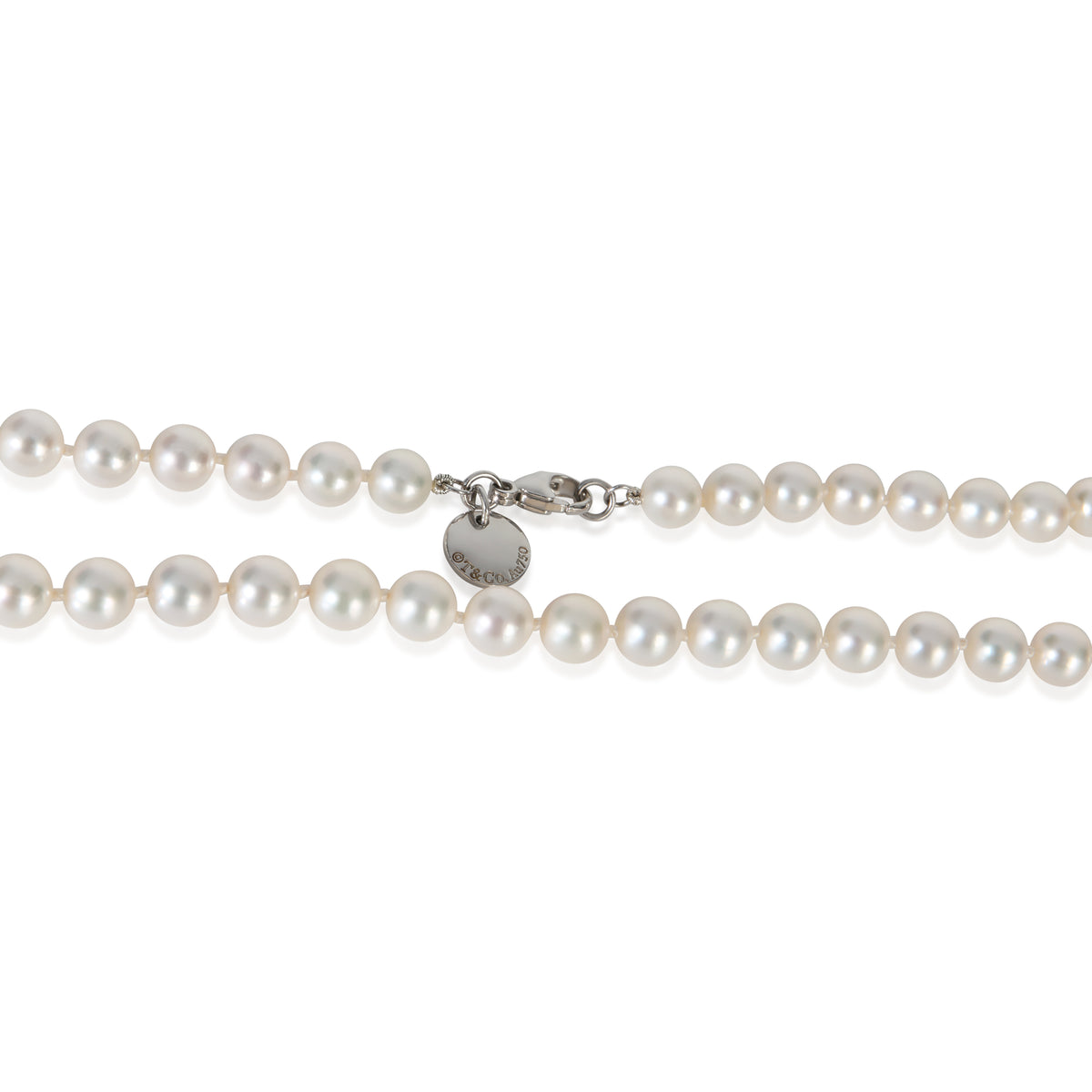 Tiffany & Co. White Gold Pearl Essential Necklace sv