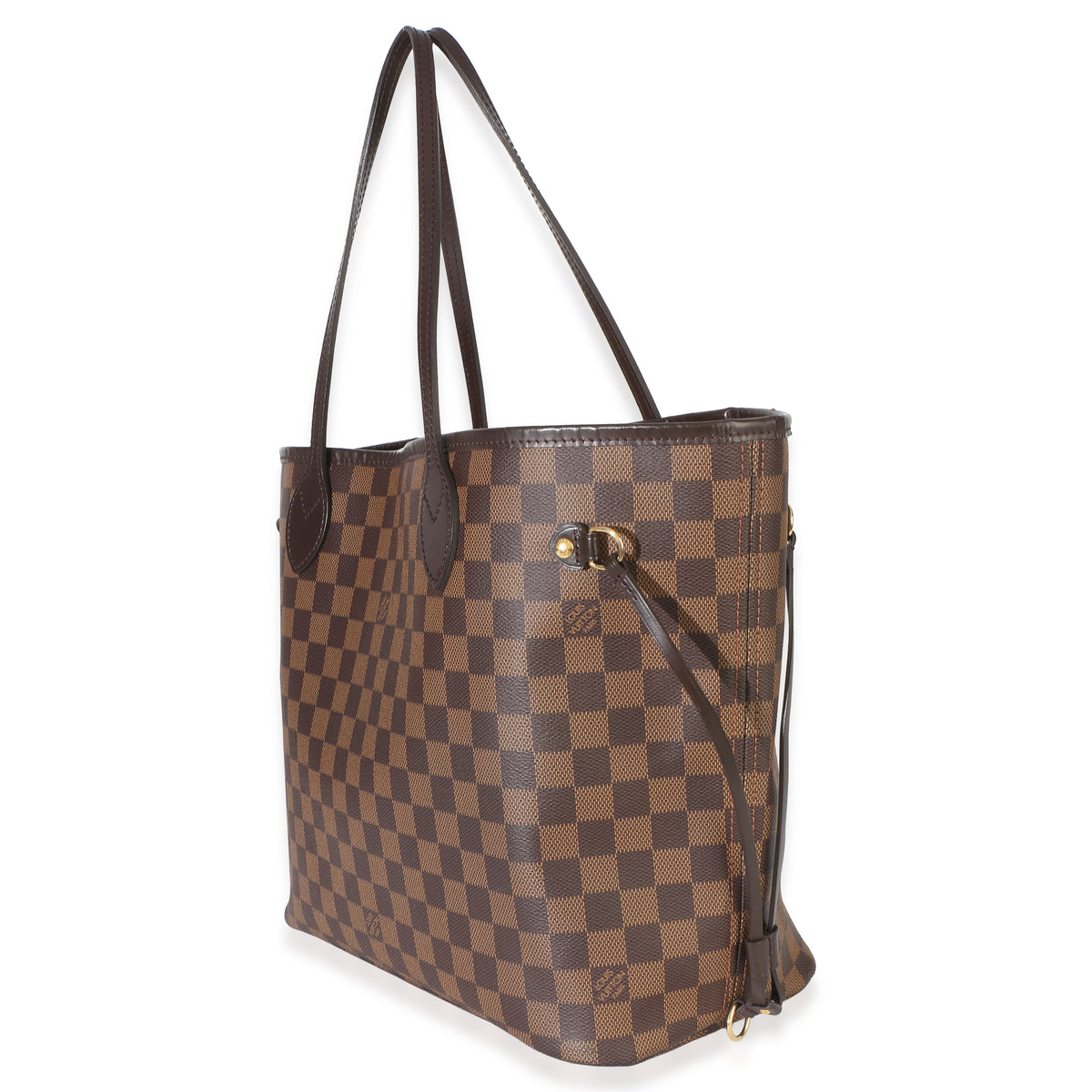 Louis Vuitton Damier Ebene Canvas Neverfull MM Handbag 2