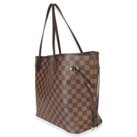Louis Vuitton Damier Ebene Canvas Neverfull MM Handbag 2