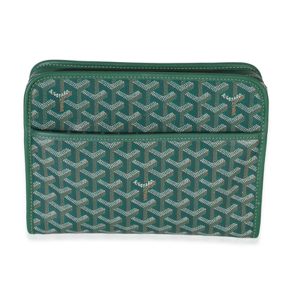 Goyard Green ine Canvas Jouvence Toiletry MM Handbag id