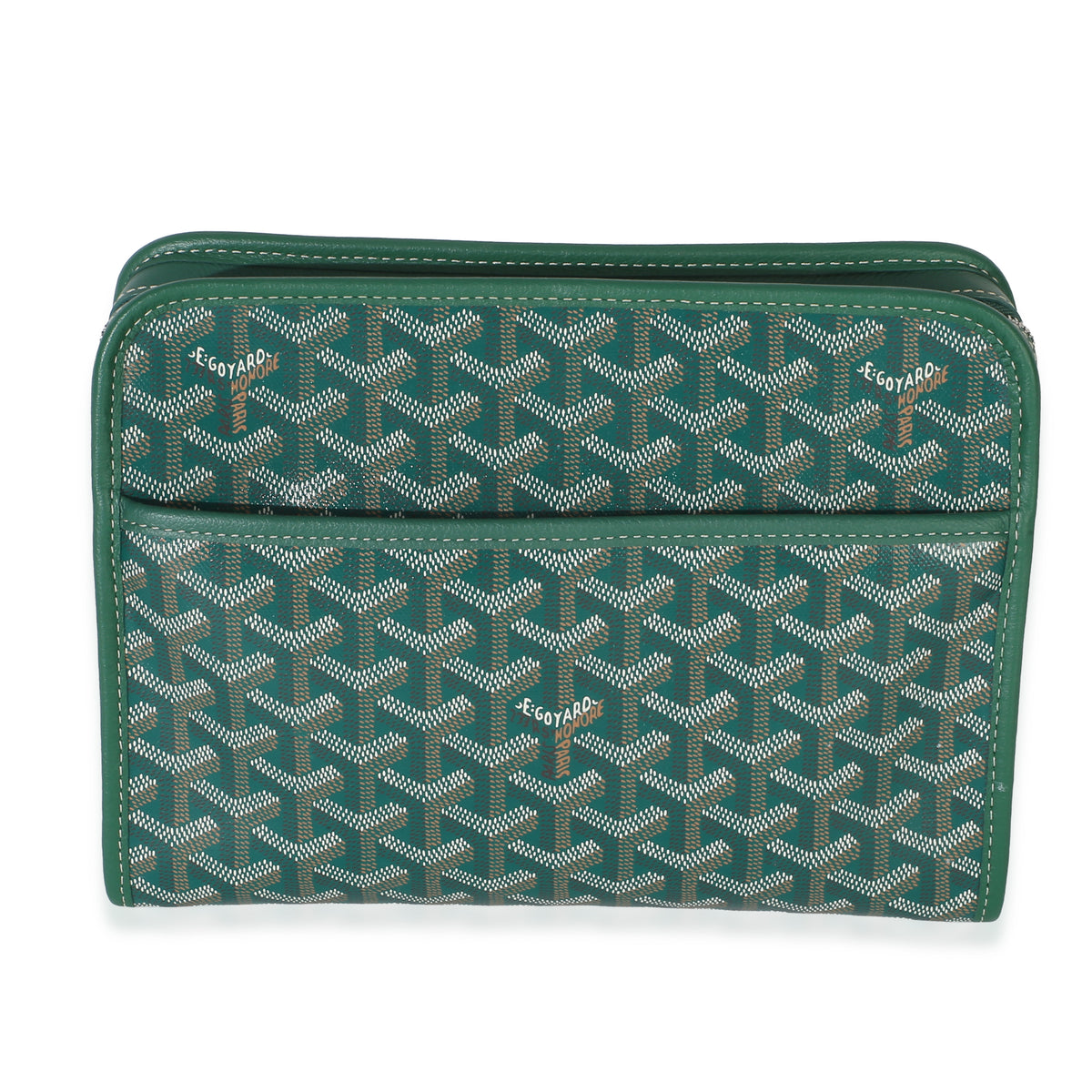 Goyard Green ine Canvas Jouvence Toiletry MM Handbag id