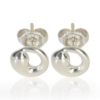 Tiffany & Co. Sterling Silver  Elsa Peretti Eternal Circle Earrings fv
