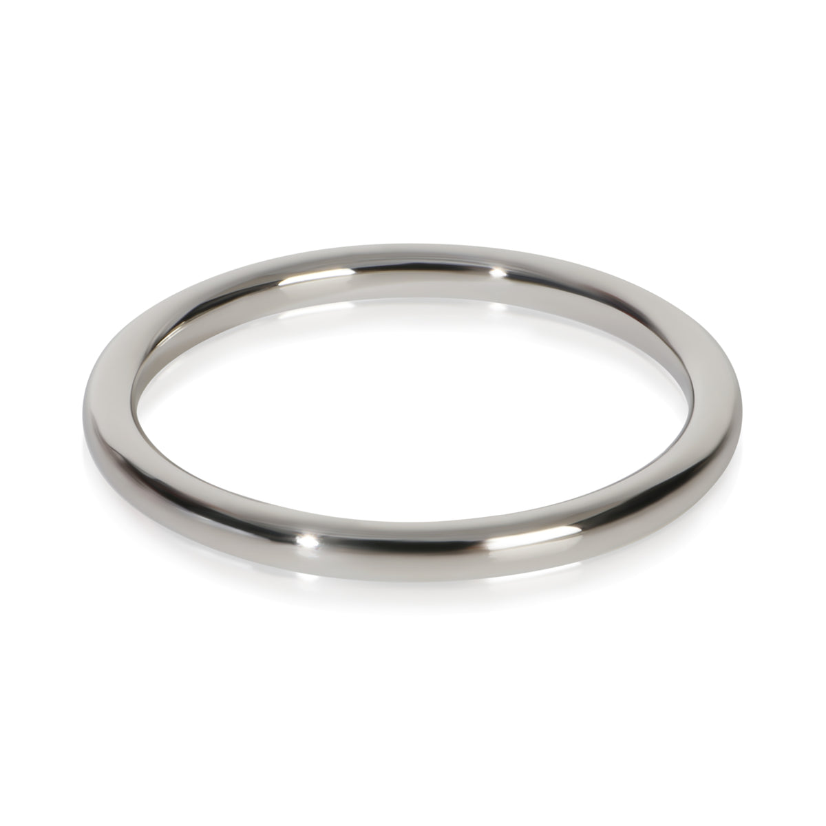Tiffany & Co. Platinum  1.6mm Round Band fv