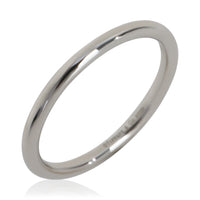 Tiffany & Co. Platinum  1.6mm Round Band pv