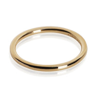 Tiffany & Co. Yellow Gold  1.6mm Round Band sv