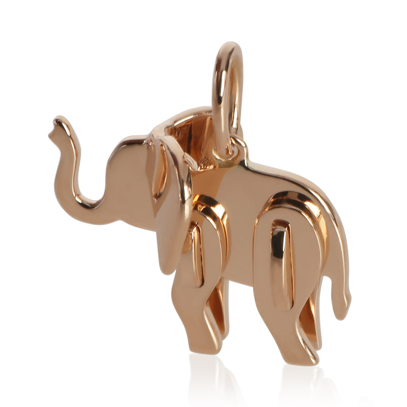 Tiffany & Co. Rose Gold  Save The Wild Elephant Charm fv