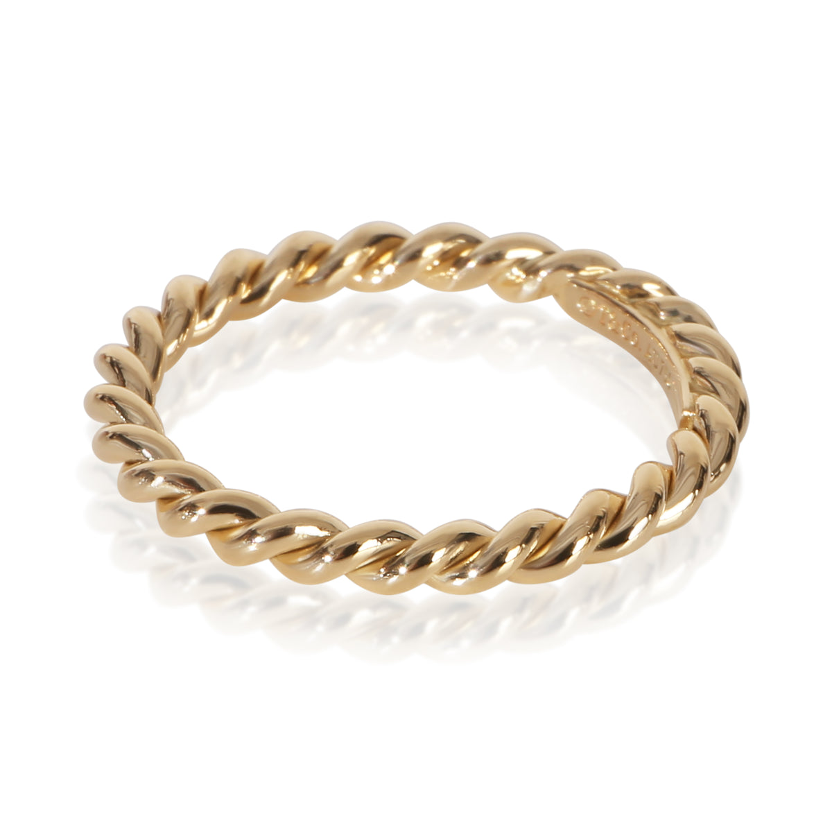 Tiffany & Co. Yellow Gold  Twisted Rope Band sv