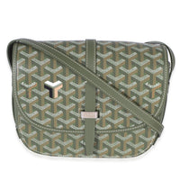 Goyard Khaki ine Canvas Belvedere II PM Handbag id