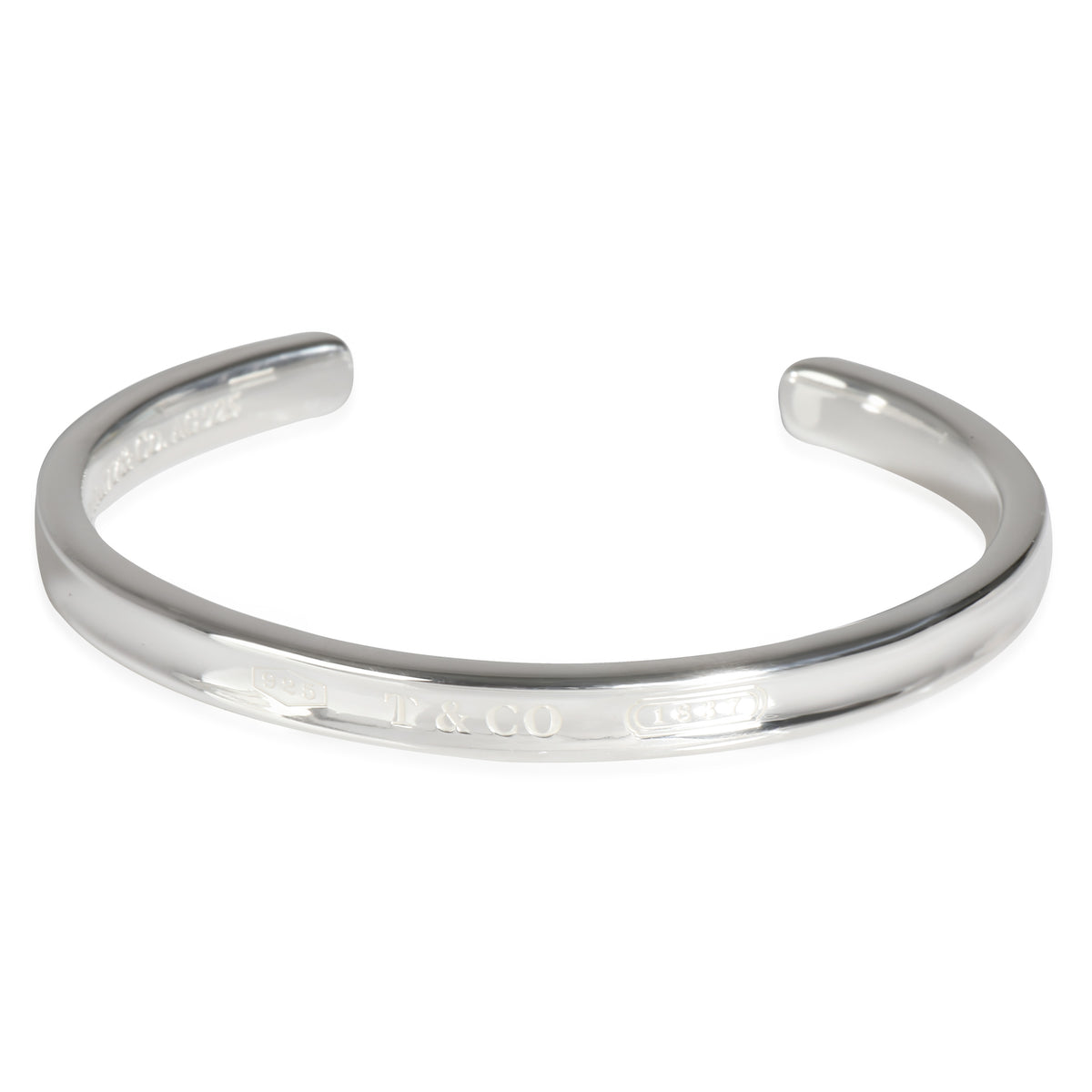 Tiffany & Co. Sterling Silver  1837 Narrow Bracelet