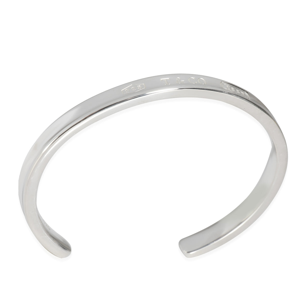Tiffany & Co. Sterling Silver  1837 Narrow Bracelet