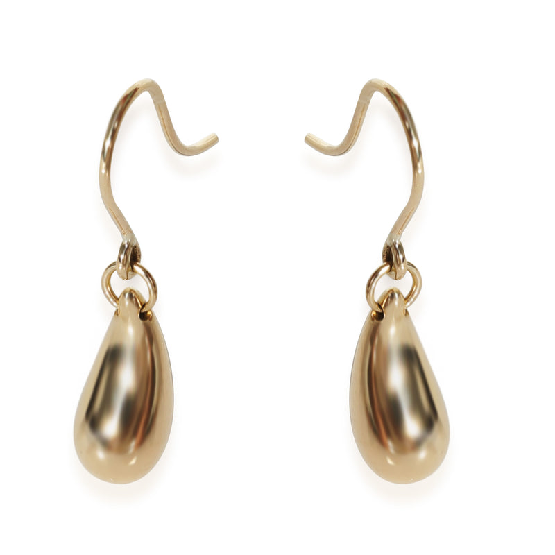 Tiffany & Co. Yellow Gold  Elsa Peretti Teardrop Earrings