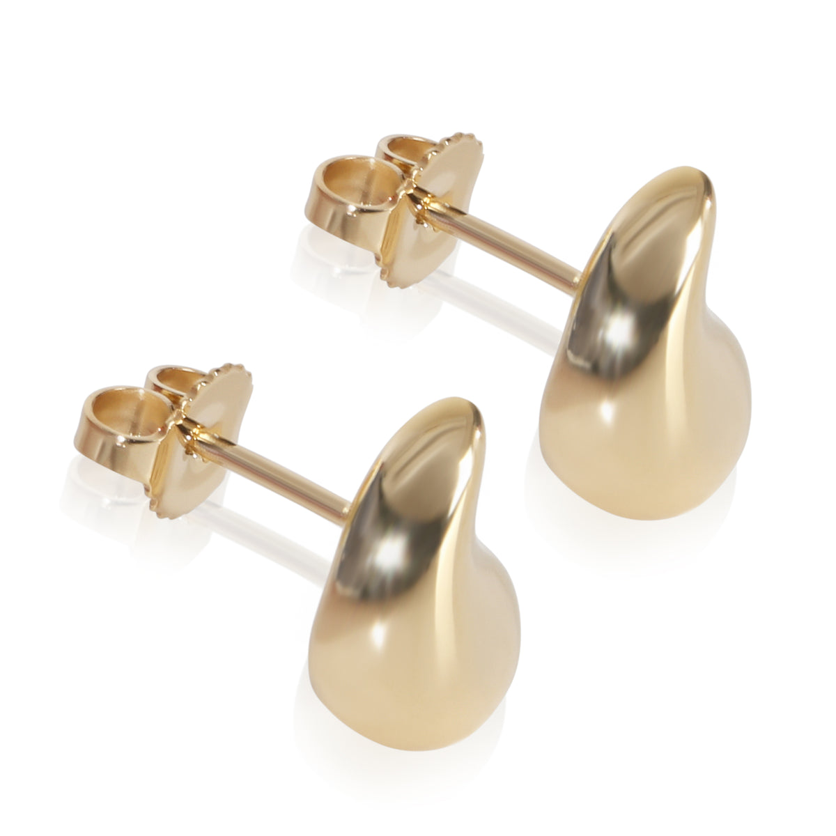 Tiffany & Co. Yellow Gold  Elsa Peretti Teardrop Earrings pv