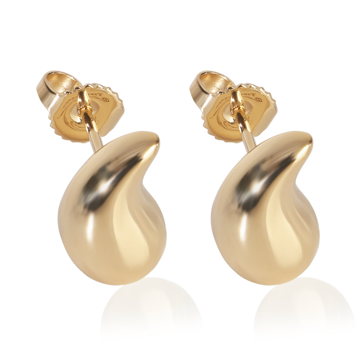 Tiffany & Co. Yellow Gold  Elsa Peretti Teardrop Earrings sv