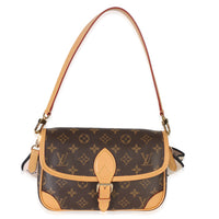 Louis Vuitton Black Monogram Canvas Diane Handbag pv