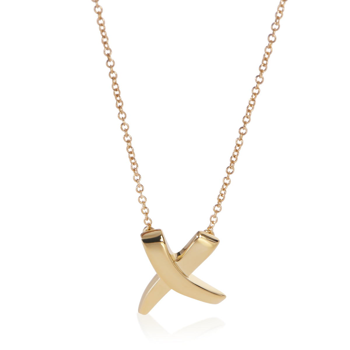 Tiffany & Co. Yellow Gold  Paloma Picasso Grafitti X Pendant fv