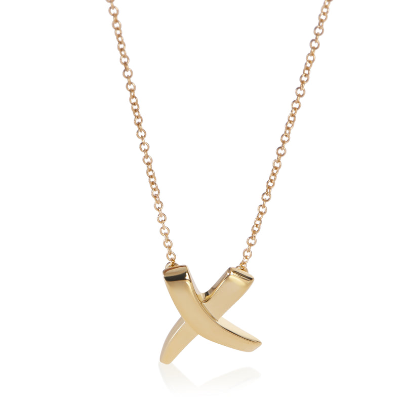 Tiffany & Co. Yellow Gold  Paloma Picasso Grafitti X Pendant fv