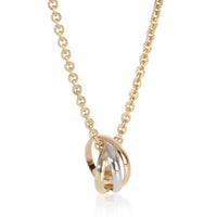 Cartier 3 Tone Gold  Vintage Trinity Pendant fv