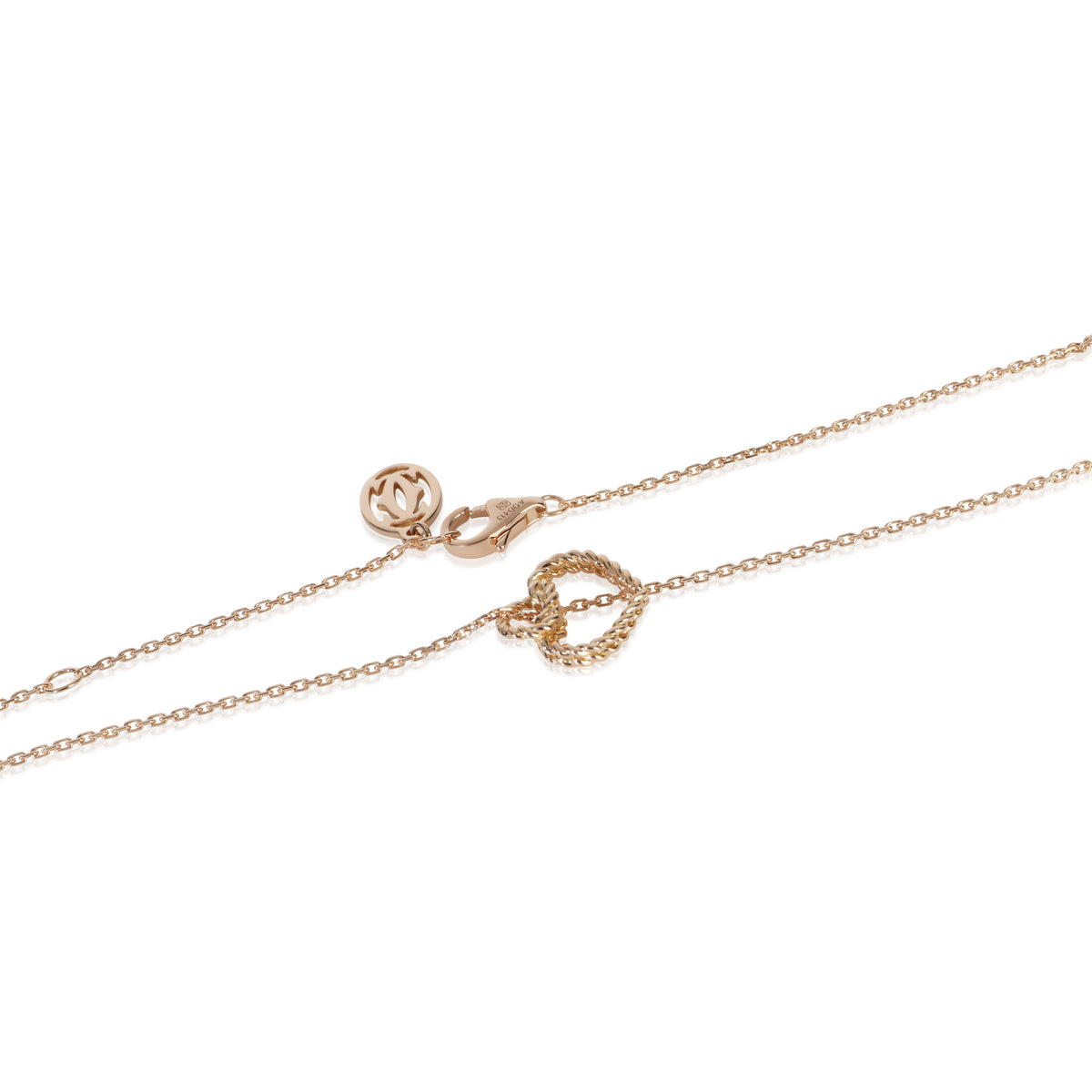 Cartier Rose Gold  Torta Pendant sv