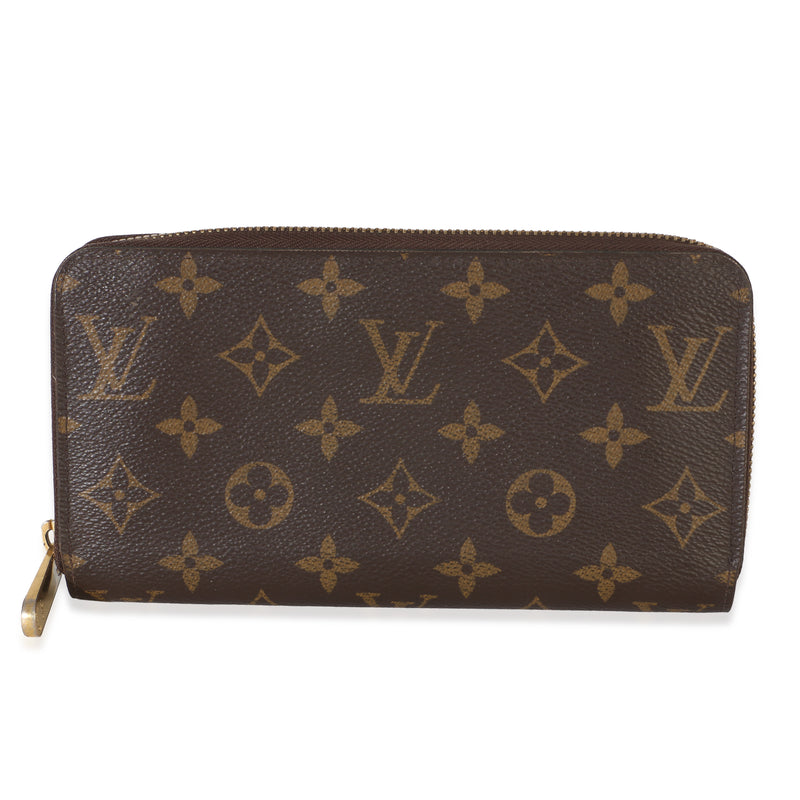Louis Vuitton Monogram Canvas Zippy Wallet Handbag id