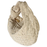Bottega Veneta Beige Intrecciato Suede Teen Jodie Handbag 2