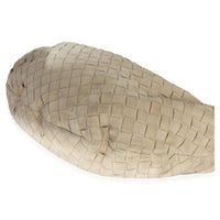 Bottega Veneta Beige Intrecciato Suede Teen Jodie Handbag 6