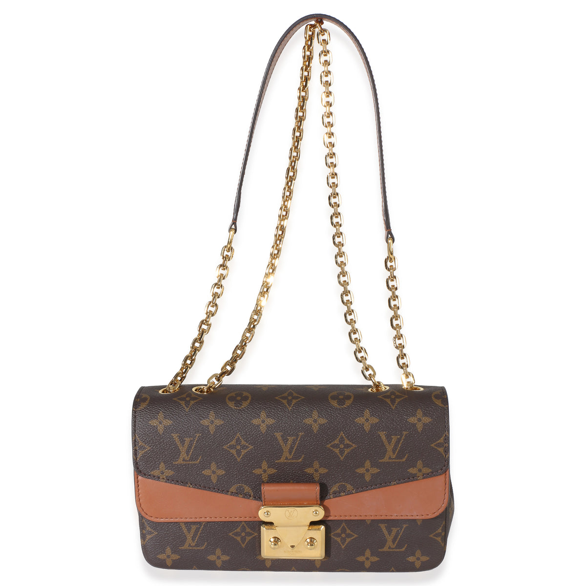 Louis Vuitton Caramel Monogram Canvas Marceau Handbag 8