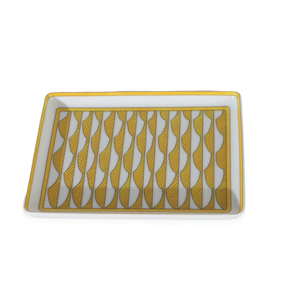 Hermès Yellow Porcelain Soleil d’ Small Tray id