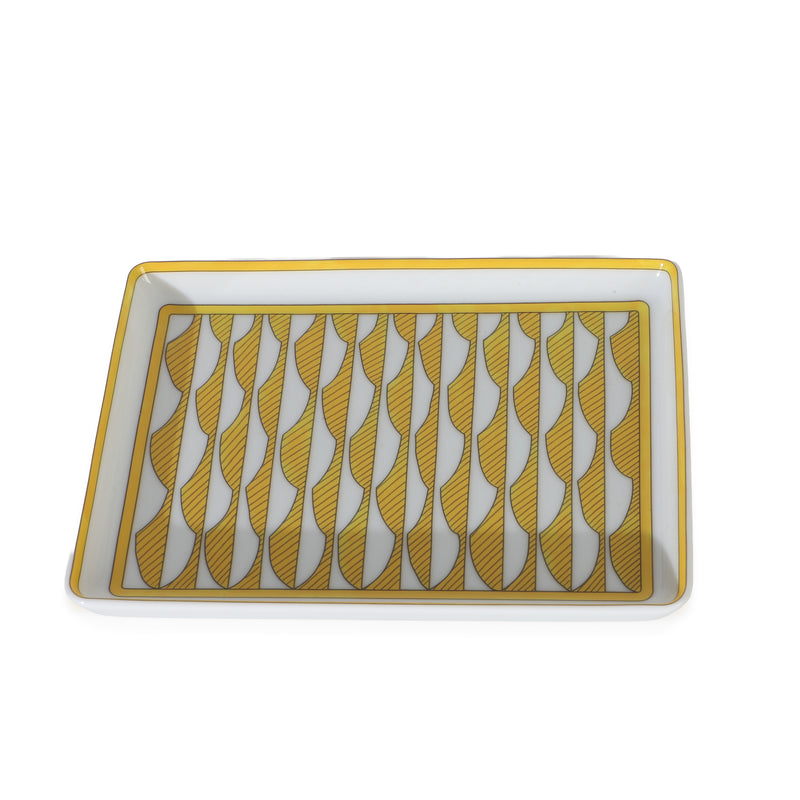 Hermès Yellow Porcelain Soleil d’ Small Tray id