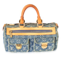Louis Vuitton Blue Monogram Denim Neo Speedy 30 Handbag id