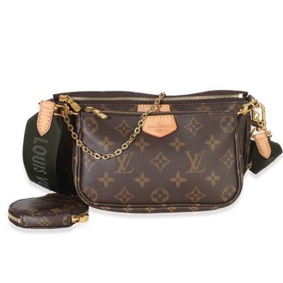 Louis Vuitton Khaki Monogram Canvas Multi Pochette Accessoires Handbag id